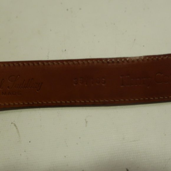 HENRY COTTONS BEIGE SUEDE BELT SZ 105cm/42* - Picture 6 of 6